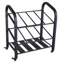 Body-Solid GYR500 Mat/Roller Storage Cart