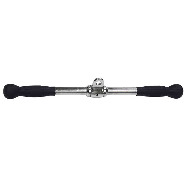  Body Solid - Revolving Solid Straight Bar (Rubber Grip)
