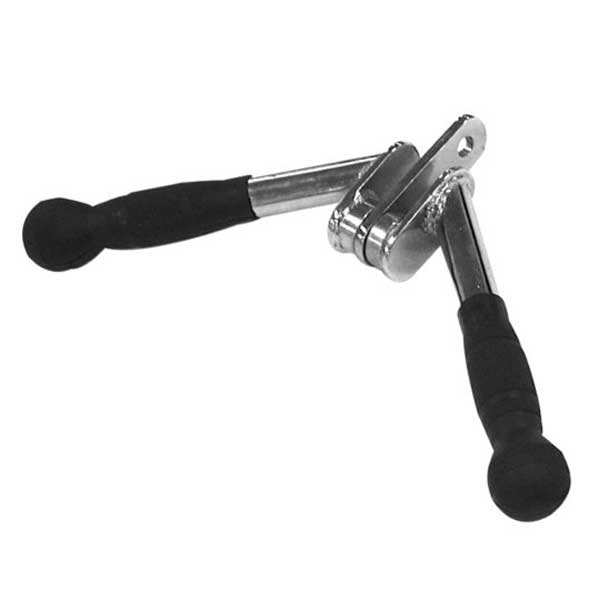  Body Solid - Balanced V-Bar (Rubber Grip)
