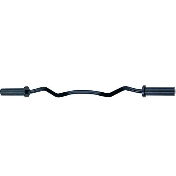 Body Solid Olympic Curl Bar Black – Precision and Comfort for Arm Workouts