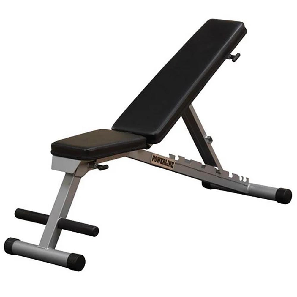 Body-Solid Powerline Multi-Bench – Compact, Foldable Bench for Full-Body Strength Training