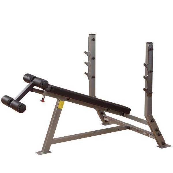 Body-Solid Decline Olympic Bench – Commercial Strength for Peak Performance