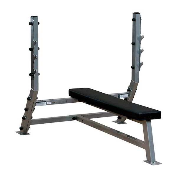 Body Solid Flat Olympic Bench – Heavy-Duty Weight Bench for Powerlifters & Strength Training