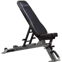 Body Solid Pro Clubline Flat Incline/Decline Bench – Ultimate Adjustable Weight Bench for Home & Gym