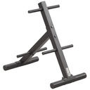 Body Solid Standard Plate Tree – Durable Weight Plate Storage for Home Gym Organization