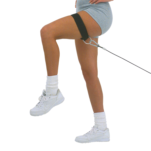 Body-Solid Thigh Strap – Enhance Your Leg Workouts with an Adjustable, Comfortable Strap