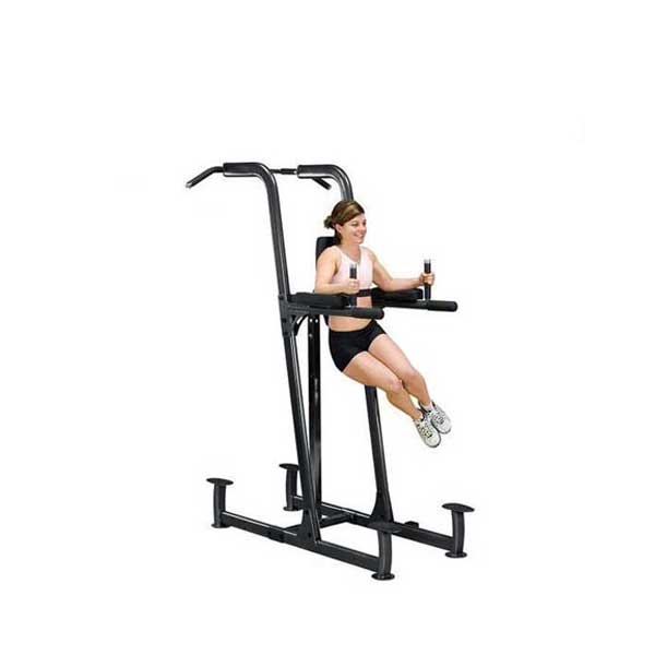 Body-Solid Fusion Vertical Knee Raise Dip Pull Up - Multi-Functional Strength Training Machine