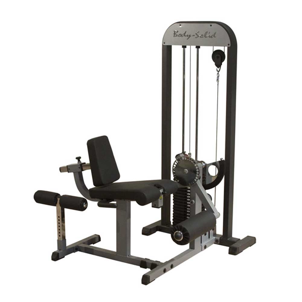  Body-Solid PRO SELECT LEG EXTENSION / CURL STATION 210LB STACK