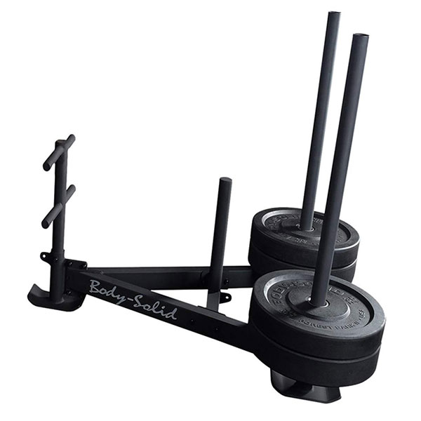 Body-Solid Modern Heavy-Gauge Steel Frame Weight Sled – Maximize Strength & Conditioning
