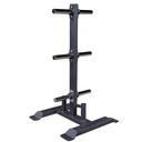 Body-Solid Olympic Weight Tree and Bar Holder – Essential Weight Storage for Home & Commercial Gyms