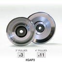 Body-Solid GAP3 Aluminum Pulley Set Upgrade