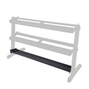 Body-Solid GKRT6B Kettlebell Storage Shelf - BLACK