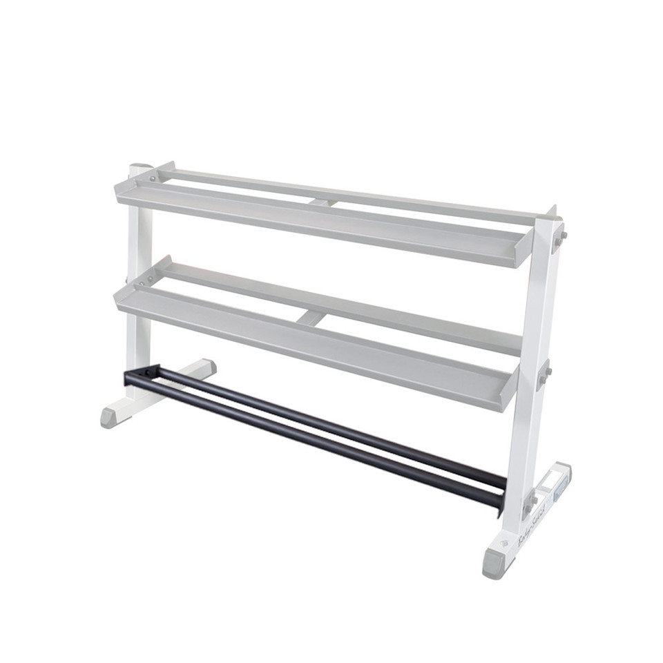 Body-Solid GMRT6B Medicine Ball Rack Shelf - Black