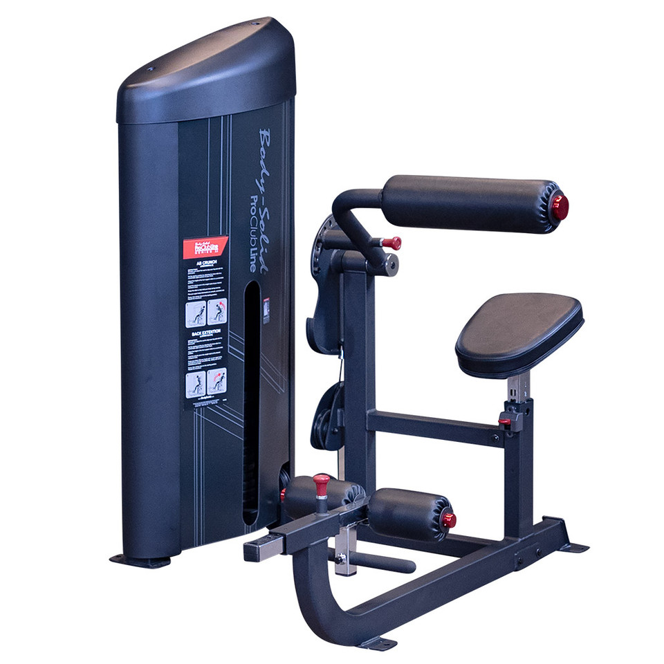 Body-Solid S2ABBX Series 2 Ab and Back - Black