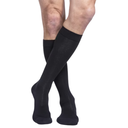 Sigvaris Women's Essential Cotton 230 Closed Toe Calf-High w/ Grip-Top Socks 20-30 mmHg