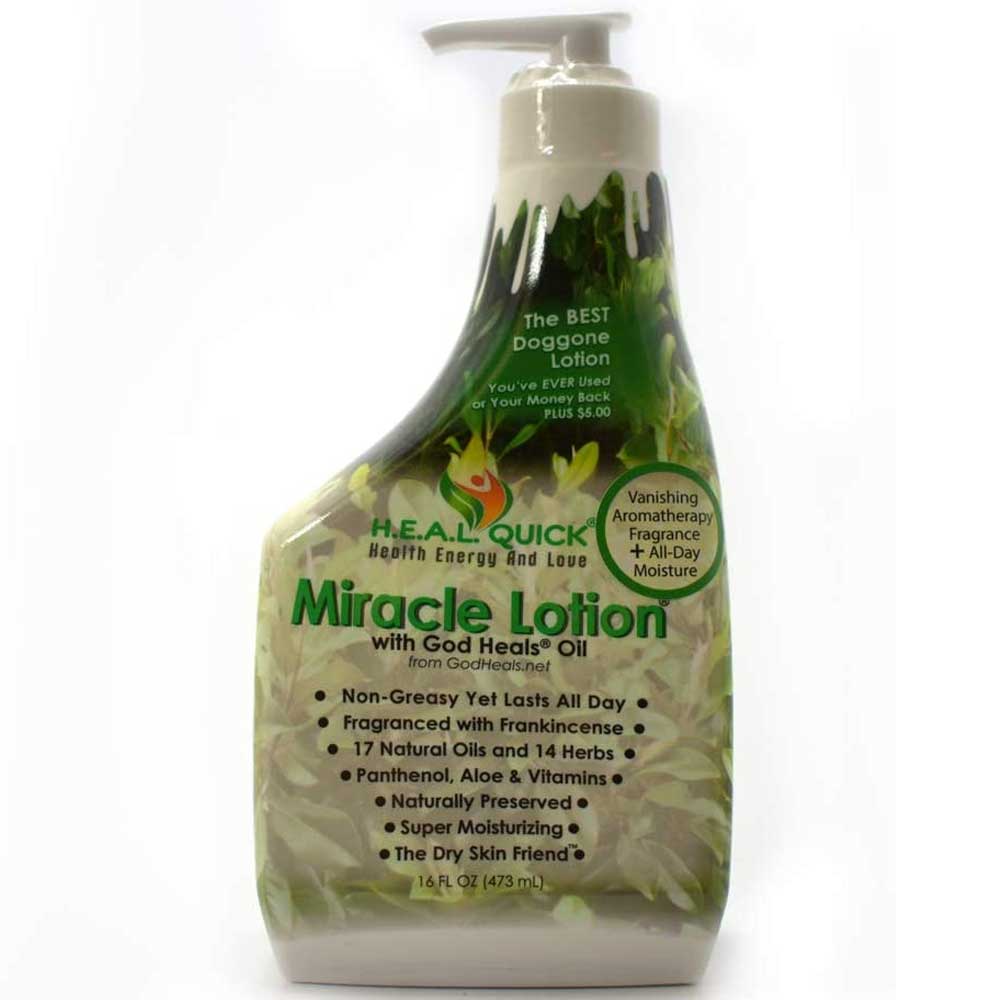 Century Systems Miracle Lotion with God Heals Oil - 16 oz
