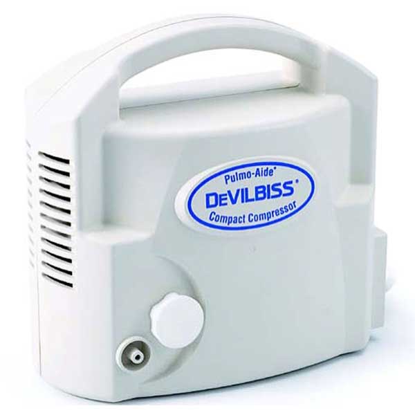 DeVilbiss Pulmo-Aide Compact Compressor Nebulizer | Efficient Home Nebulizer for Asthma, COPD, and Respiratory Conditions