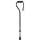 Drive Medical Offset Handle Cane Black Wave - Reliable Support for Better Mobility