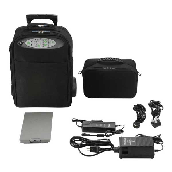 Drive Medical iGo Oxygen Concentrator with Deluxe Carry Case