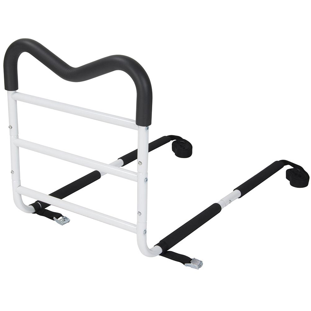 Drive Medical M-Rail Home Bed Assist Handle with Pouch – Reliable Bed Support for Enhanced Safety