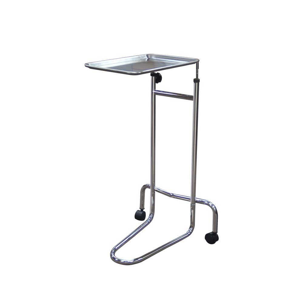 Drive Medical Mayo Instrument Stand Double Post – Adjustable, Durable Stand for Surgical Instruments