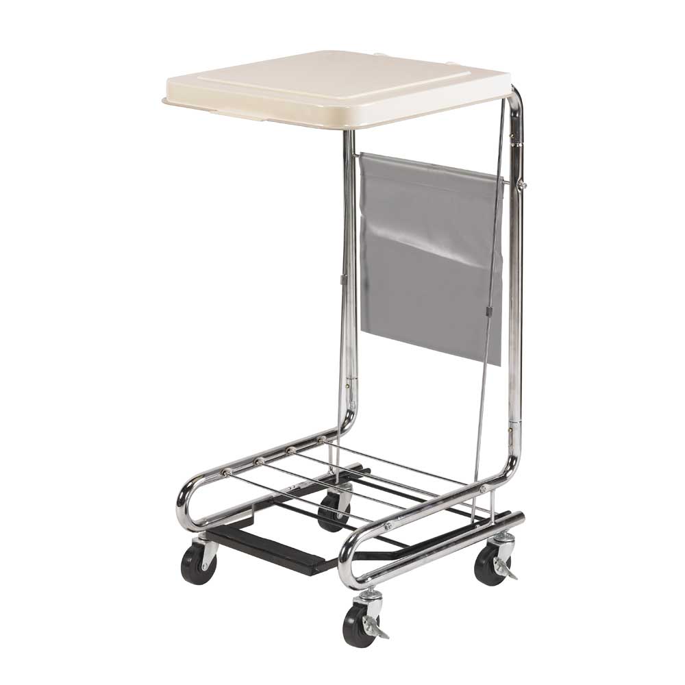Drive Medical Hamper Stand with Poly Coated Steel – Durable Laundry Management Solution for Healthcare and Industrial Environments