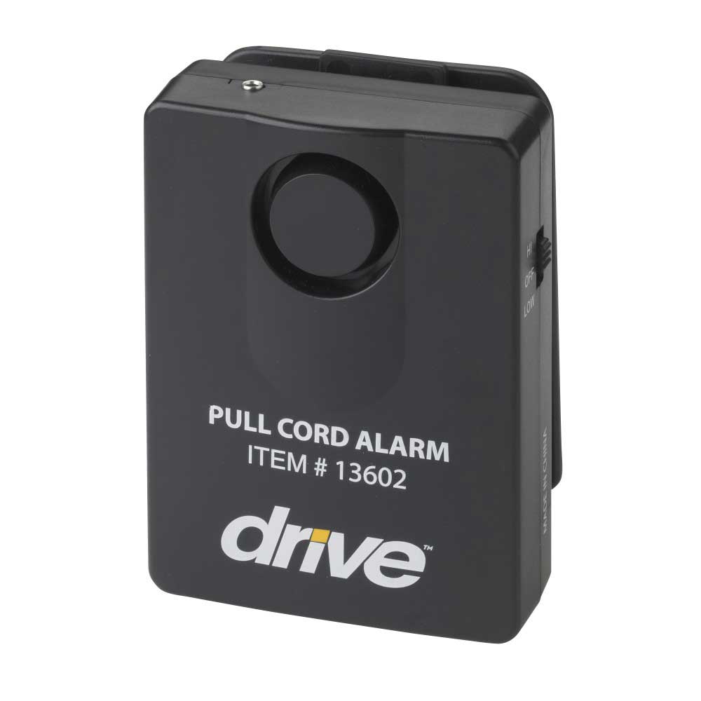 Drive Medical Pin Style Pull Cord Alarm for Fall Prevention and Caregiver Safety