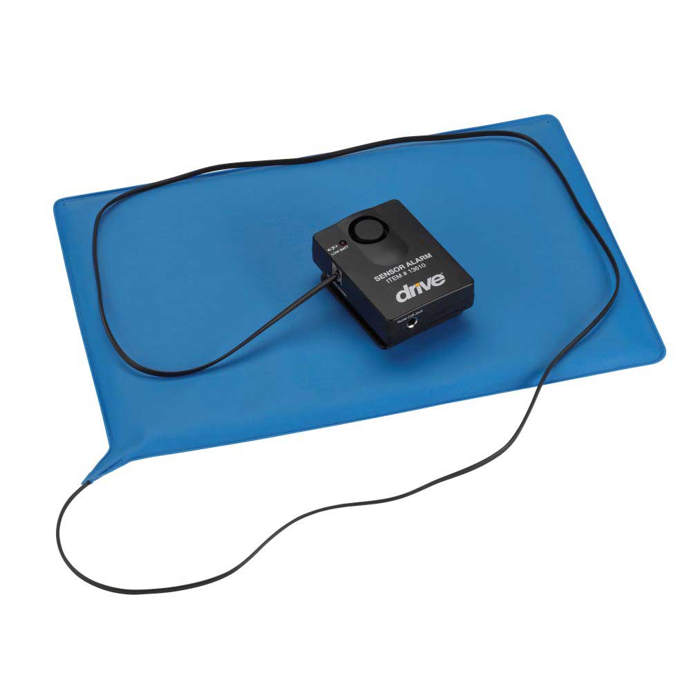 Drive Medical Bed Chair Patient Alarm 10 In x 15 In Chair Pad â€“ Fall Prevention & Caregiver Alert System