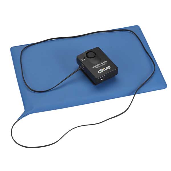 Drive Medical Bed Chair Patient Alarm with Reset Chair Pad – Fall Prevention & Patient Safety
