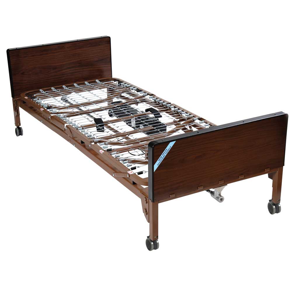 Drive Medical Delta Ultra Light Full Electric Bed Frame – Adjustable Electric Bed Frame for Enhanced Comfort and Support