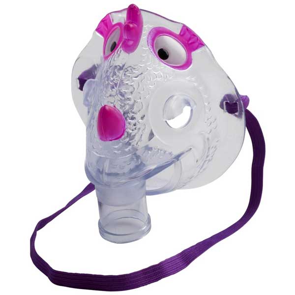 Drive Medical AIRIAL Pediatric Nebulizer Mask Nic the Dragon – Fun & Comfortable Mask for Kids