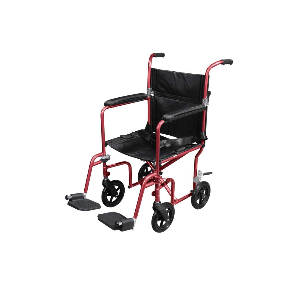 Drive Medical Flyweight Lightweight Transport Wheelchair – Your Ultimate Portable and Comfortable Mobility Solution