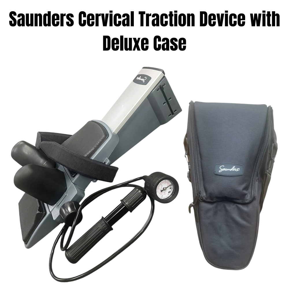 Saunders Cervical Traction Device with Deluxe Case - E0849 | Effective Neck Pain Relief