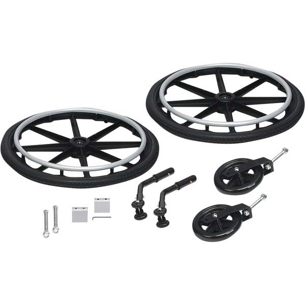 Drive Medical Super Hemi Kit – Adjustable Wheelchair Footrests & Custom Accessories for Enhanced Comfort and Mobility