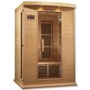 Maxxus 2 Per Low EMF FAR Infrared Carbon Canadian Hemlock Sauna