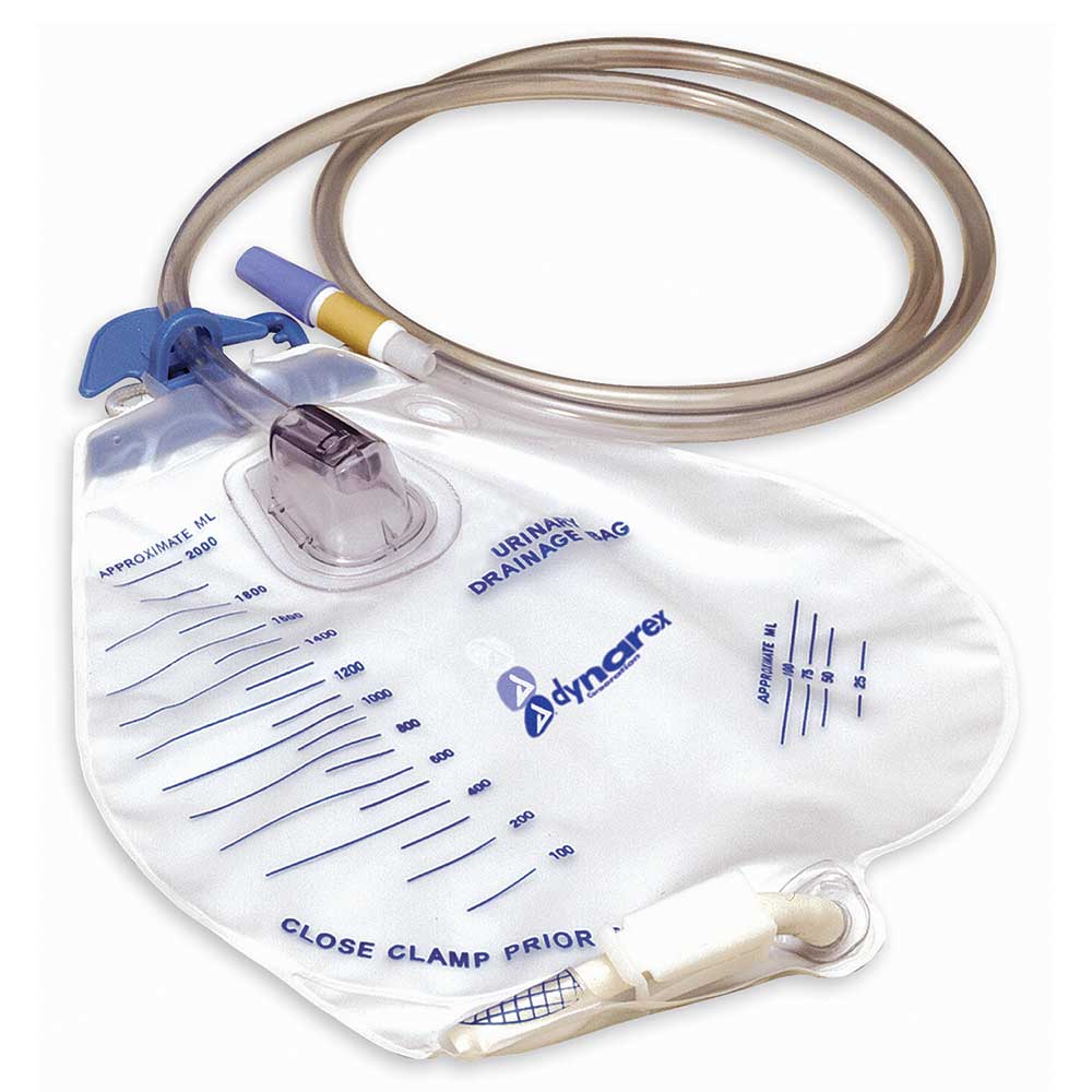  Dynarex Urinary Drainage Bag 20/Case