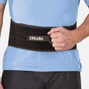 Mueller Adjustable Back and Abdominal Support – One Size Lumbar Brace for Everyday Relief