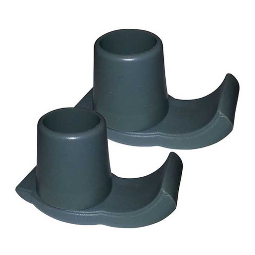 [RTL100017] Drive Medical Walker Gray Glide Ski – Smooth Movement for Easy Walker Use