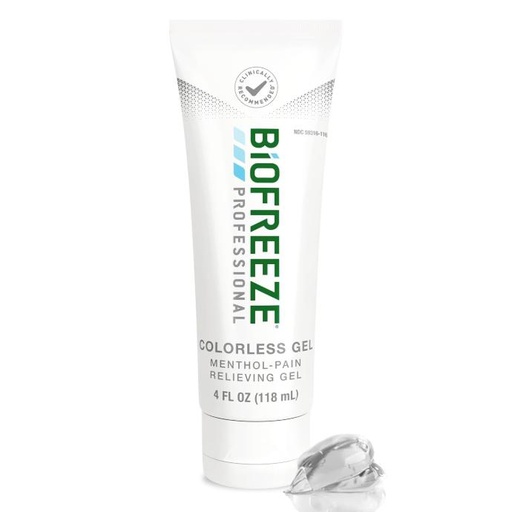[RKT3209976] Biofreeze Professional Pain Relief Gel 4 oz Tube Colorless