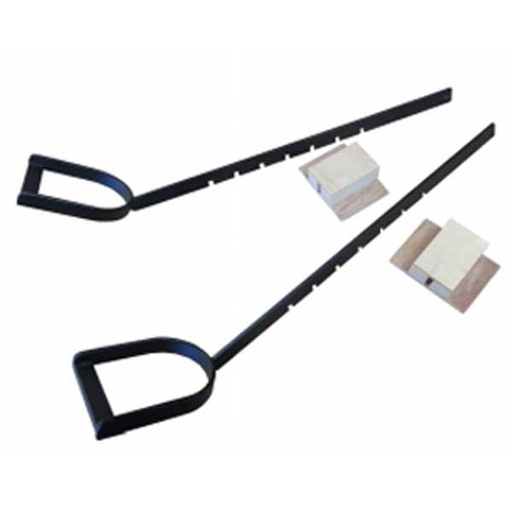 [34A] Bailey Accessory Stirrups with Mounting Blocks