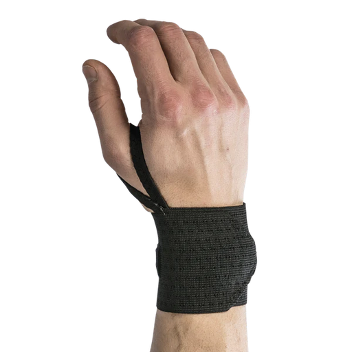 [WST-68614]  Core Products Black Elastic Wrist Wrap w/ Thumb Loop