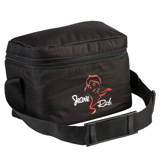 [ACC-885-BK-JRM]  Jeanie Rub Nylon Shoulder Bag