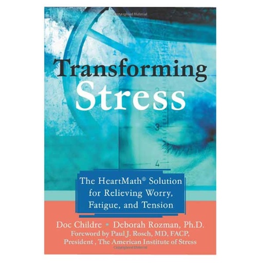 [1160] Transforming Stress Paperback Book