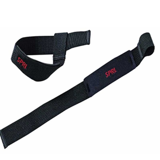 [05-58693] Spri Bodybuilding and Powerlifting Padded Lifting Straps