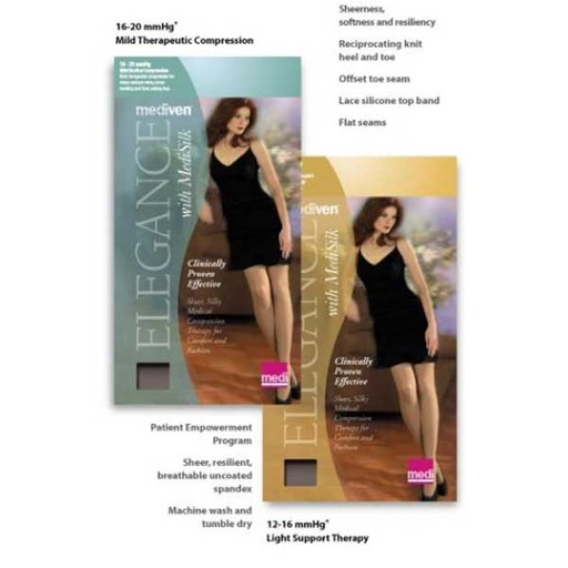 [MEDI-03881] Medi Womens Elegance Sheer Light Support TH-Sand