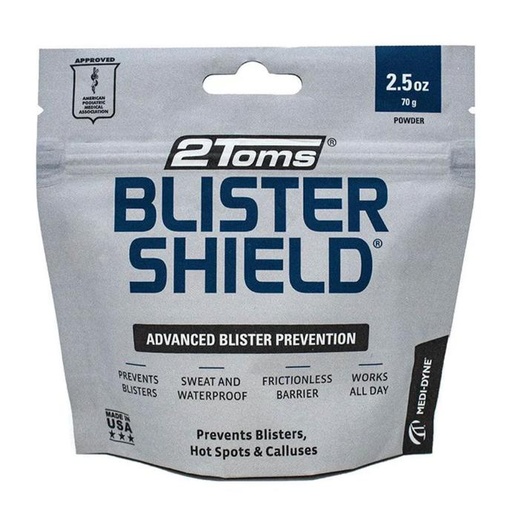 [TT003P] 2Toms BlisterShield 2.5oz Pouch – The Ultimate Blister Prevention Solution